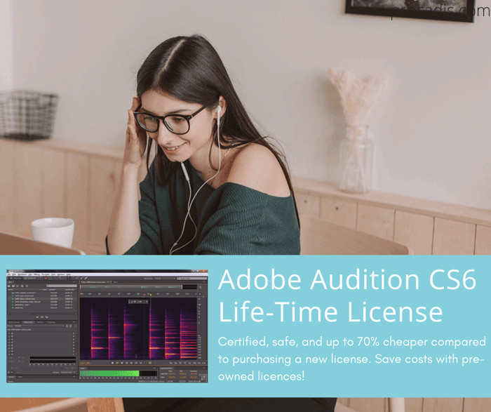 Adobe Audition CS6 Used License