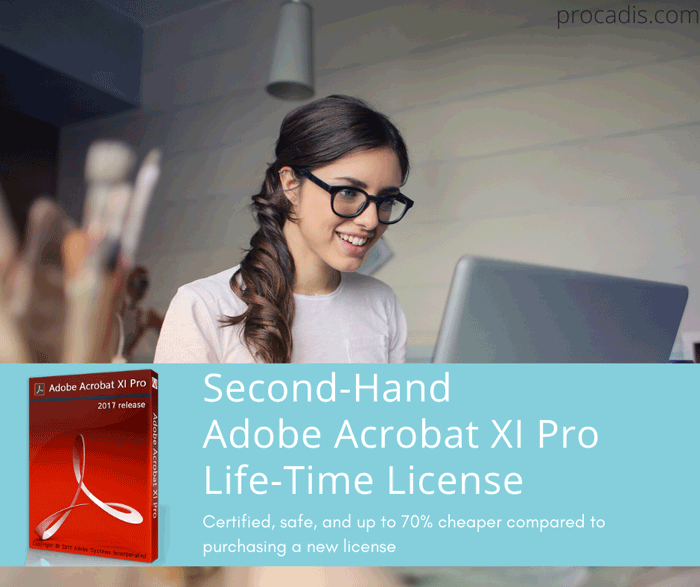 Second-Hand Acrobat 11 pro License